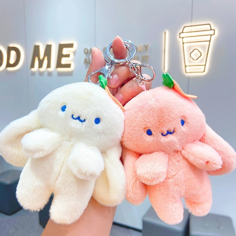 Kawaii Plush Bunny Keychains