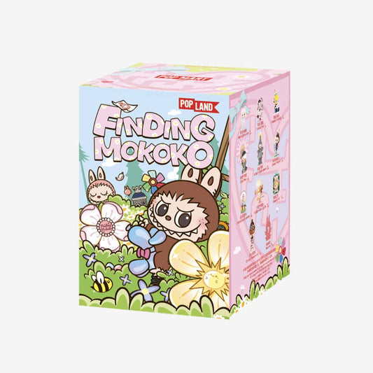 Box of 'Finding Mokoko' with cartoon characters on a white background