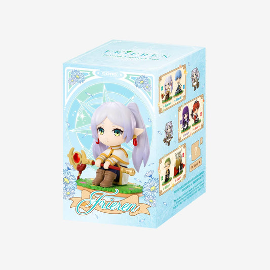 Frieren: Beyond Journey's End, this picture is showing one of the blind boxes on a white background