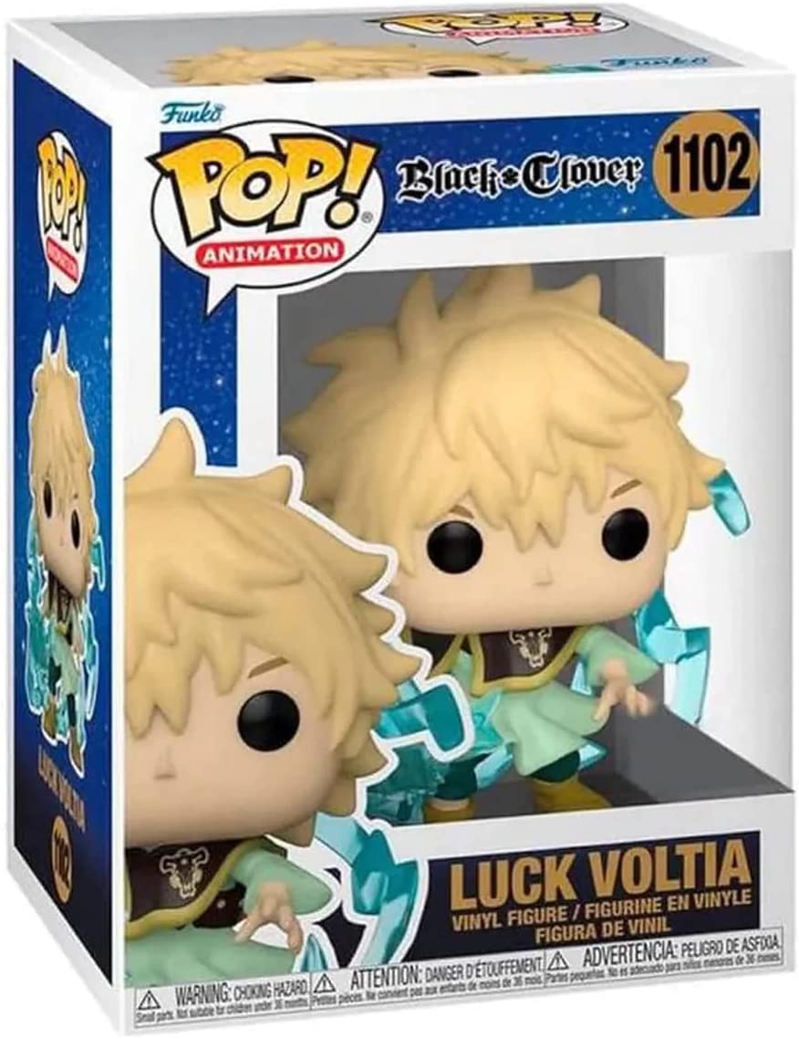 Funko Pop - Black Clover - Luck Voltia AAA Anime Exclusive Figure