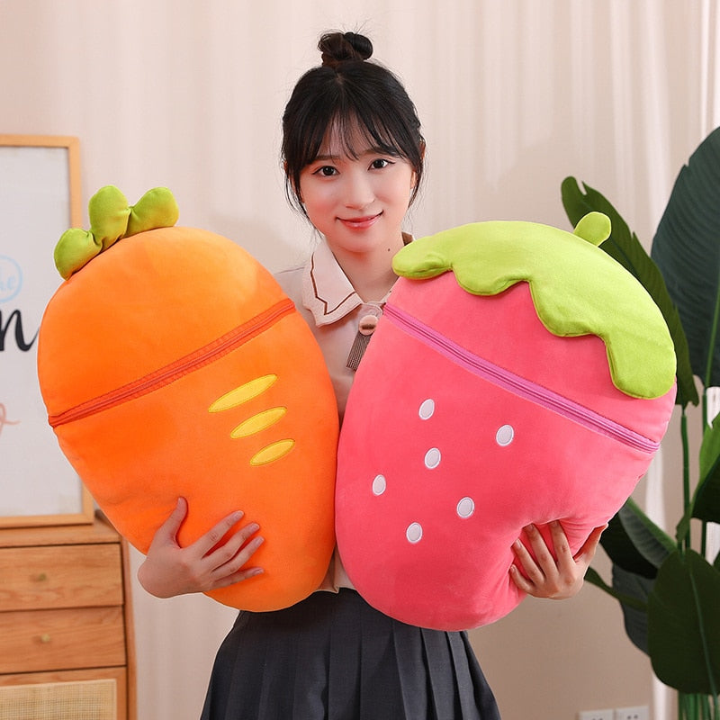 Kawaii Fruit Transform Plushies