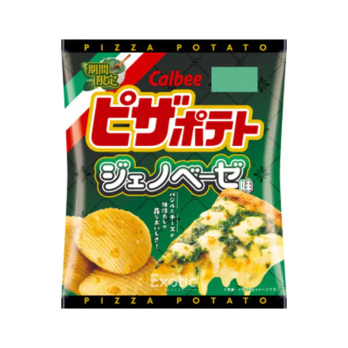 Calbee Genovese Pesto Pizza - 57g (Japan)