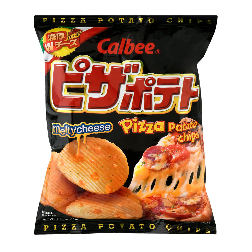 Calbee Melty Cheese Pizza Potato Chips (Japan)