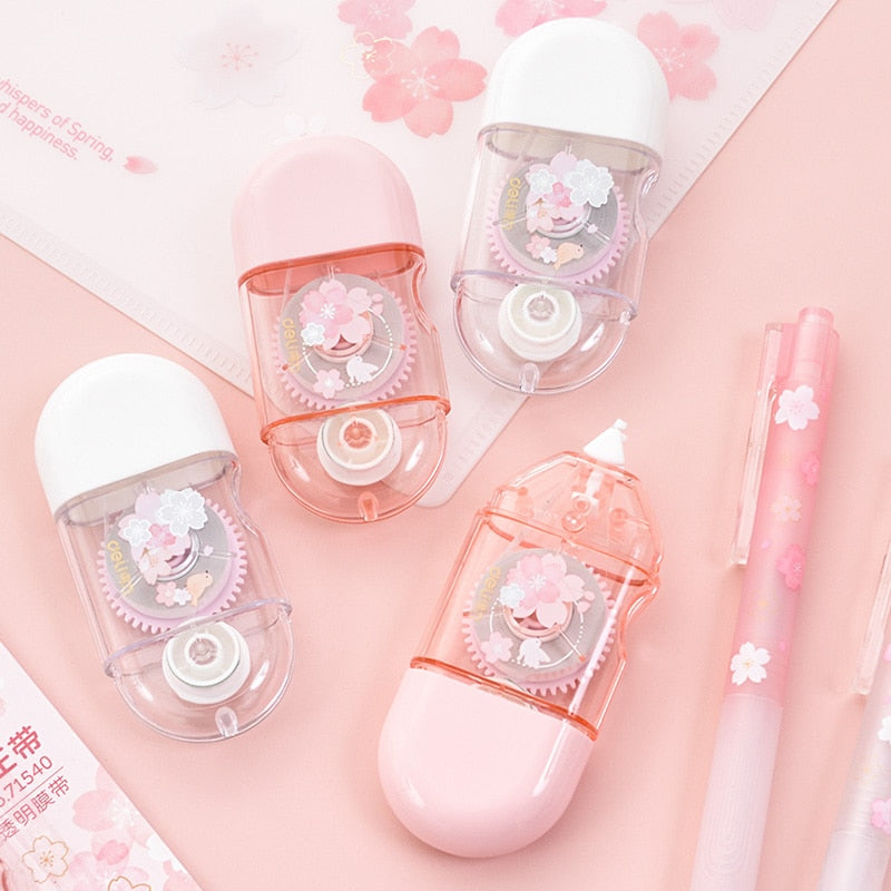 Kawaii Cherry Blossom Correction Tapes