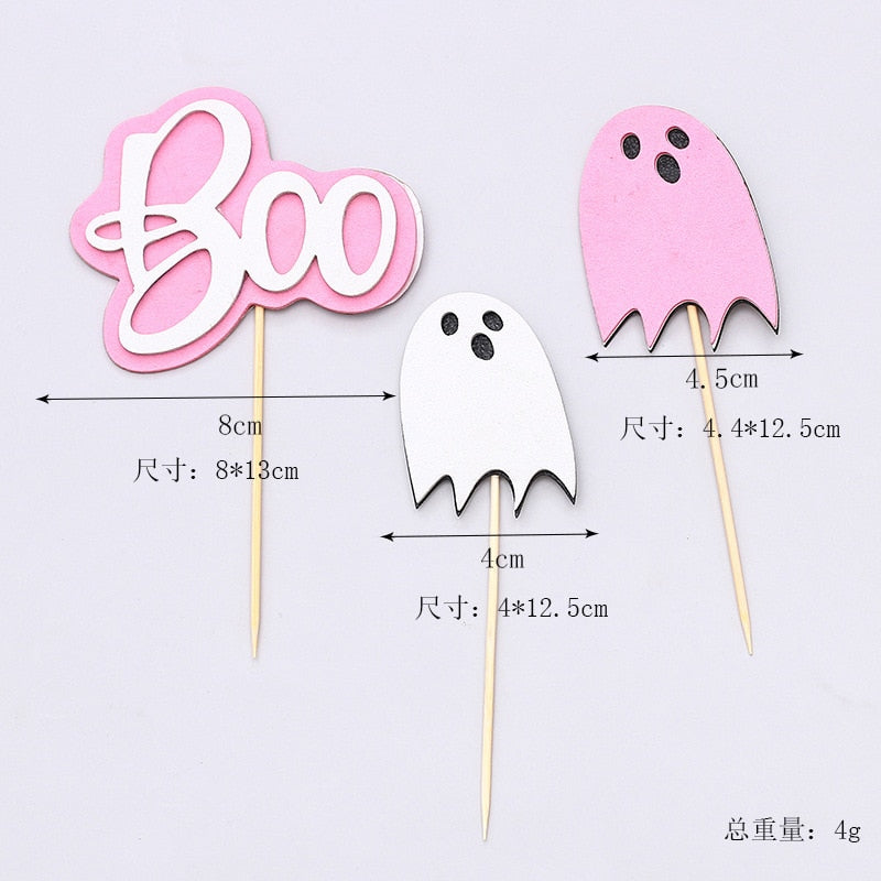 Kawaii Halloween Cake Decorations
