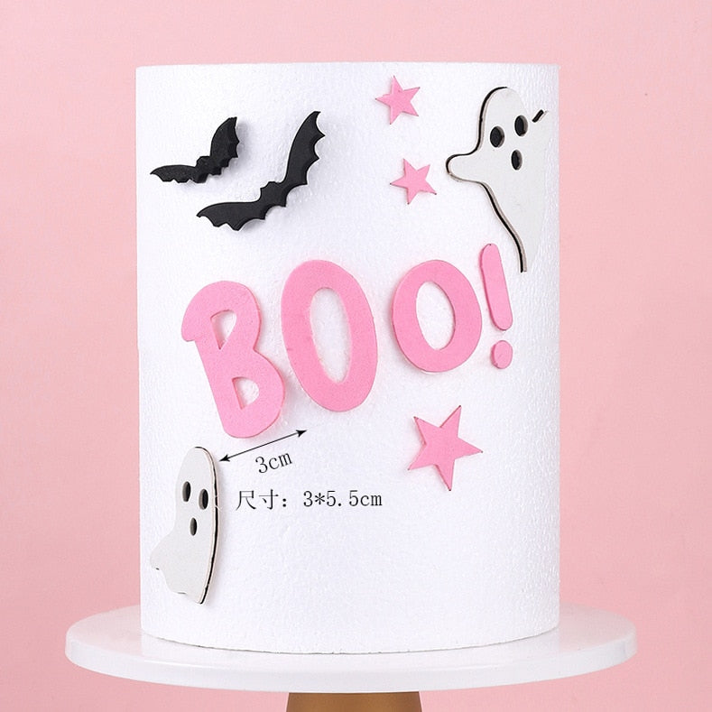 Kawaii Halloween Cake Decorations