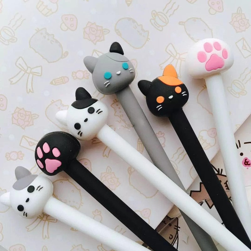 Kawaii Neko Cats Gel Pens