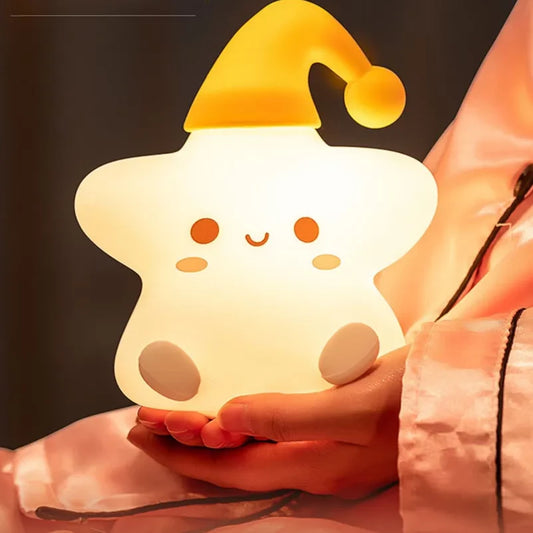 Silicone Star LED Night Light