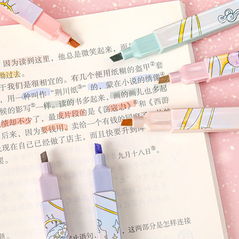 Kawaii Constellation Highlighter Set