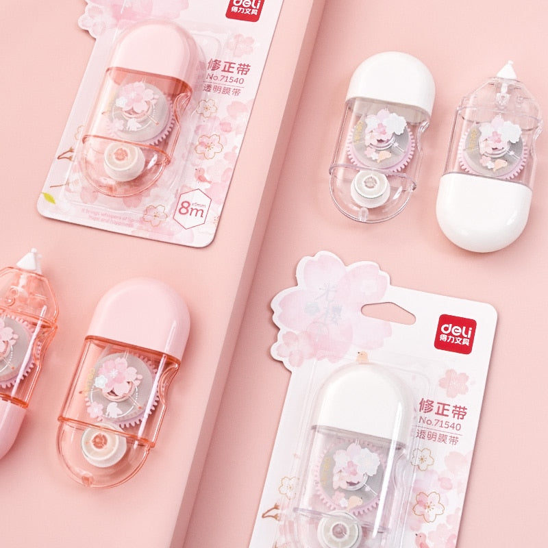Kawaii Cherry Blossom Correction Tape