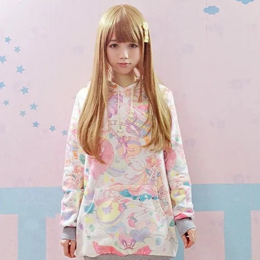Kawaii Harajuku Pastel Sweets Hoodie