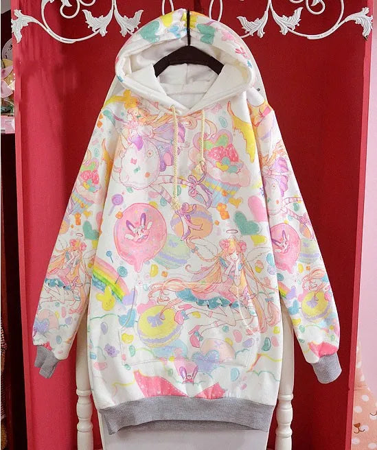 Kawaii Harajuku Pastel Sweets Hoodie