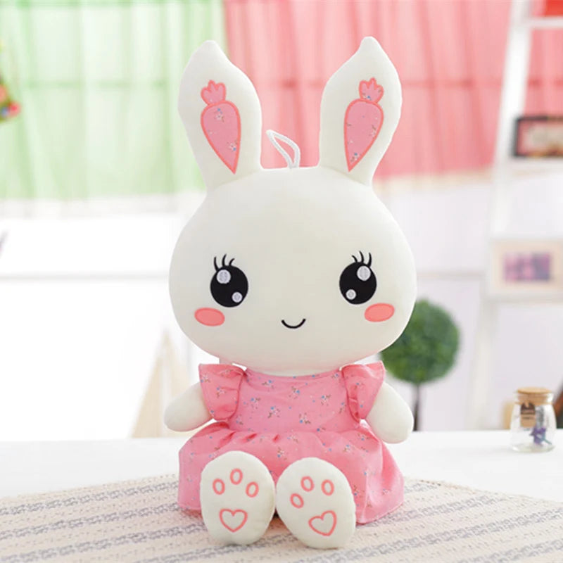 Miss Bunny Plushie in Pink