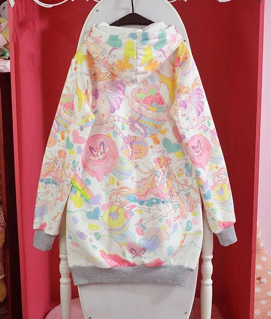 Kawaii Harajuku Pastel Sweets Hoodie