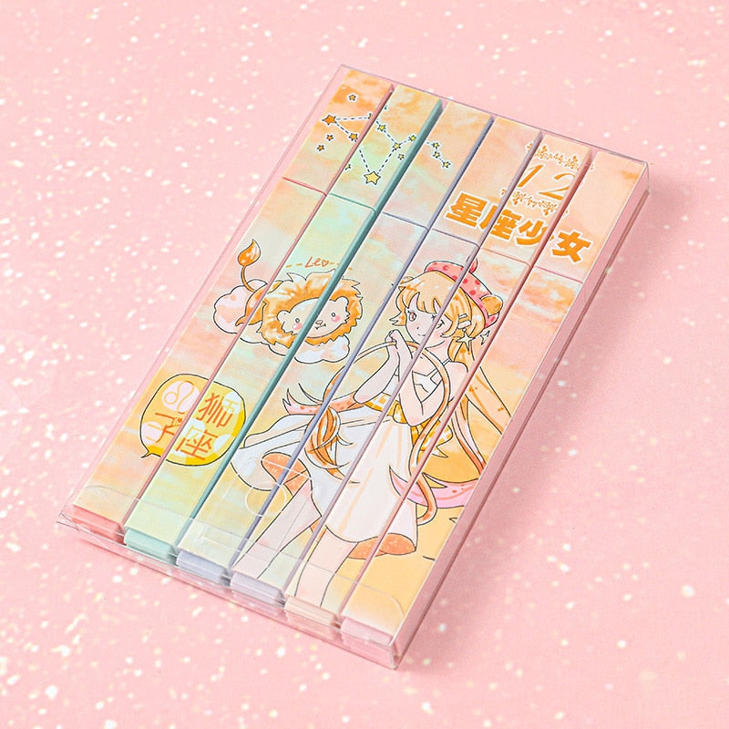 Kawaii Constellation Highlighter Sets