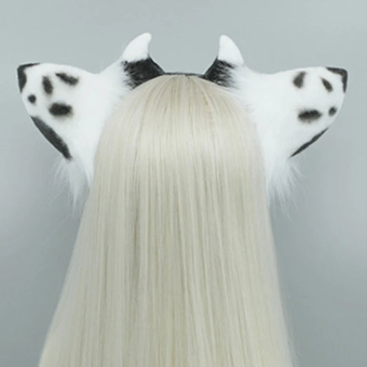 Kawaii Cow Ears Headband