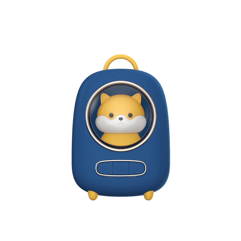 Shiba Inu Wireless Bluetooth Speaker in Blue