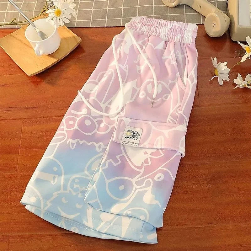 Kawaii Pastel Harajuku Monster Shorts