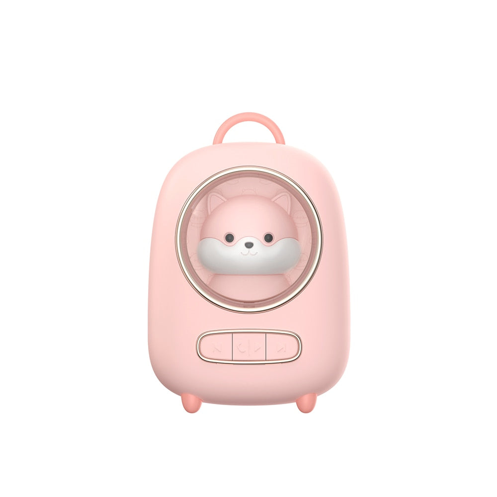 Shiba Inu Wireless Bluetooth Speaker in Pink