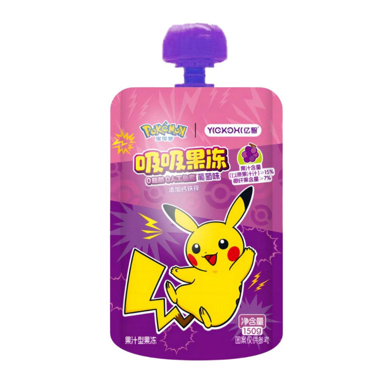 Yizhi Pokémon Jelly Drink – Grape , displayed on a white background