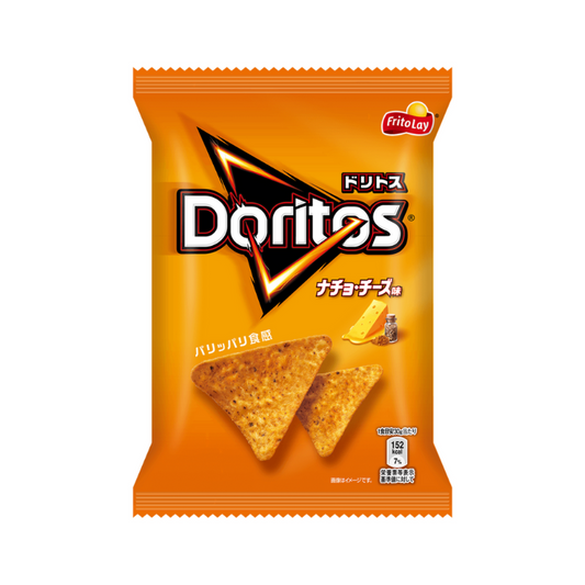 Doritos Nacho Cheese , displayed on a white background