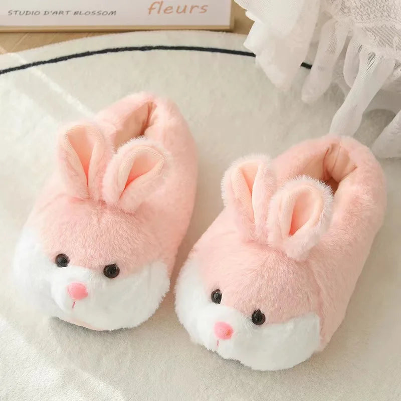 Girls bunny slippers online