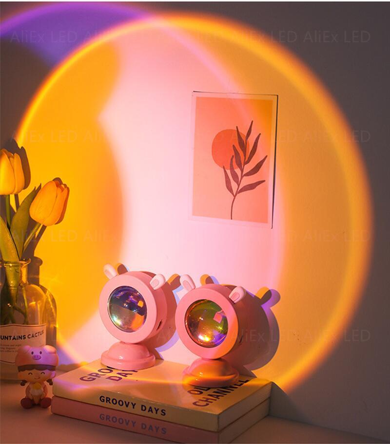 Kawaii Portable Mini Sunset Lamp