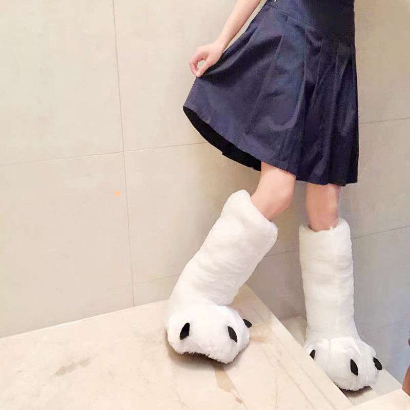 Kawaii Bear Feet Indoor Boots