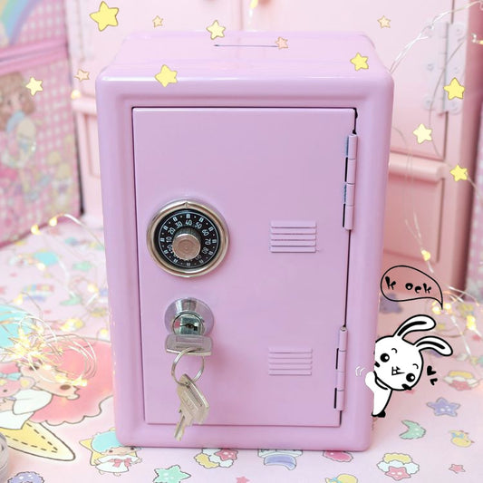Kawaii Small Pink Safe