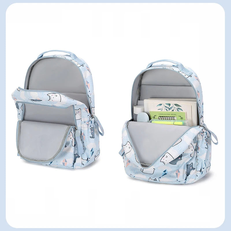 Kawaii Cats With Kites Backpack