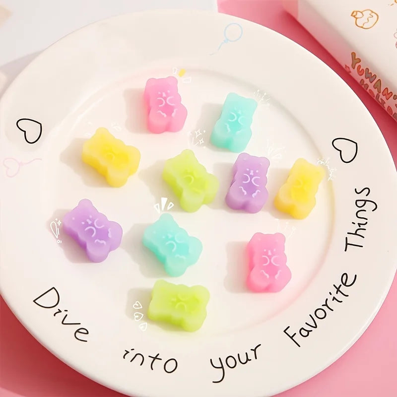 Kawaii Gummy Bear Erasers