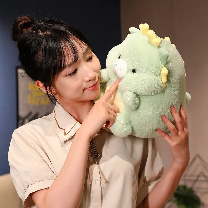 Kawaii Chubby Pastel Dragon Plushie