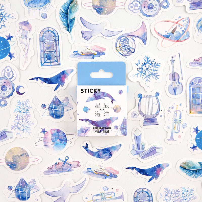 Kawaii 46Pcs/box Diary Stickers