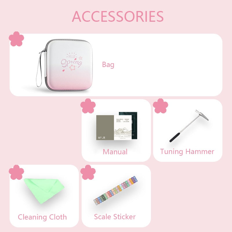 Kawaii Star Shaped Kalimba