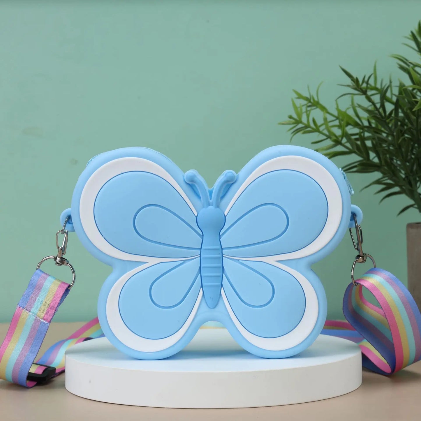 Kawaii Children's Silicone Butterfly Shoulder Bags