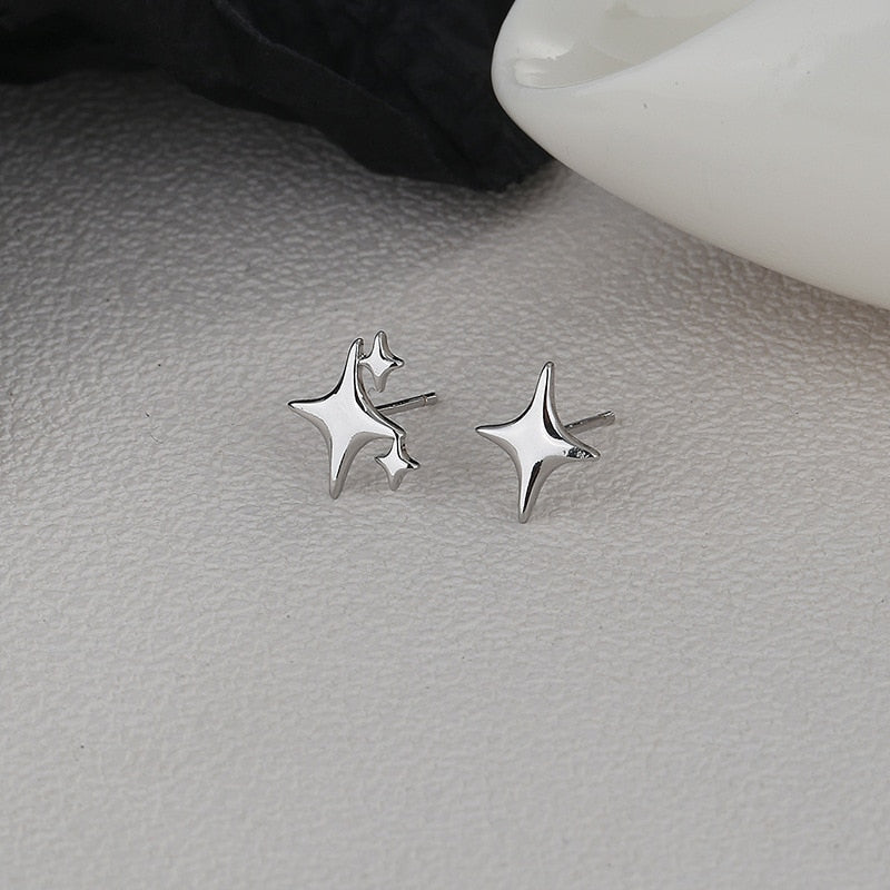 Kawaii Star Stud Earrings