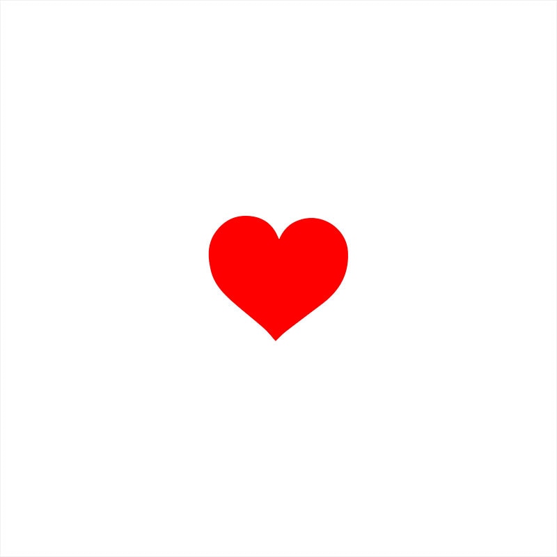 Kawaii Heart Car Decal Stickers