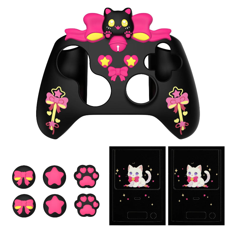 PlayVital Kawaii Cat Xbox Controller Cover