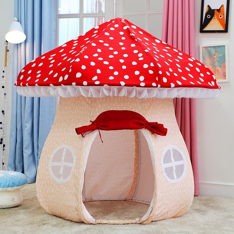 Fairy Tale Mushroom House Children's Tent