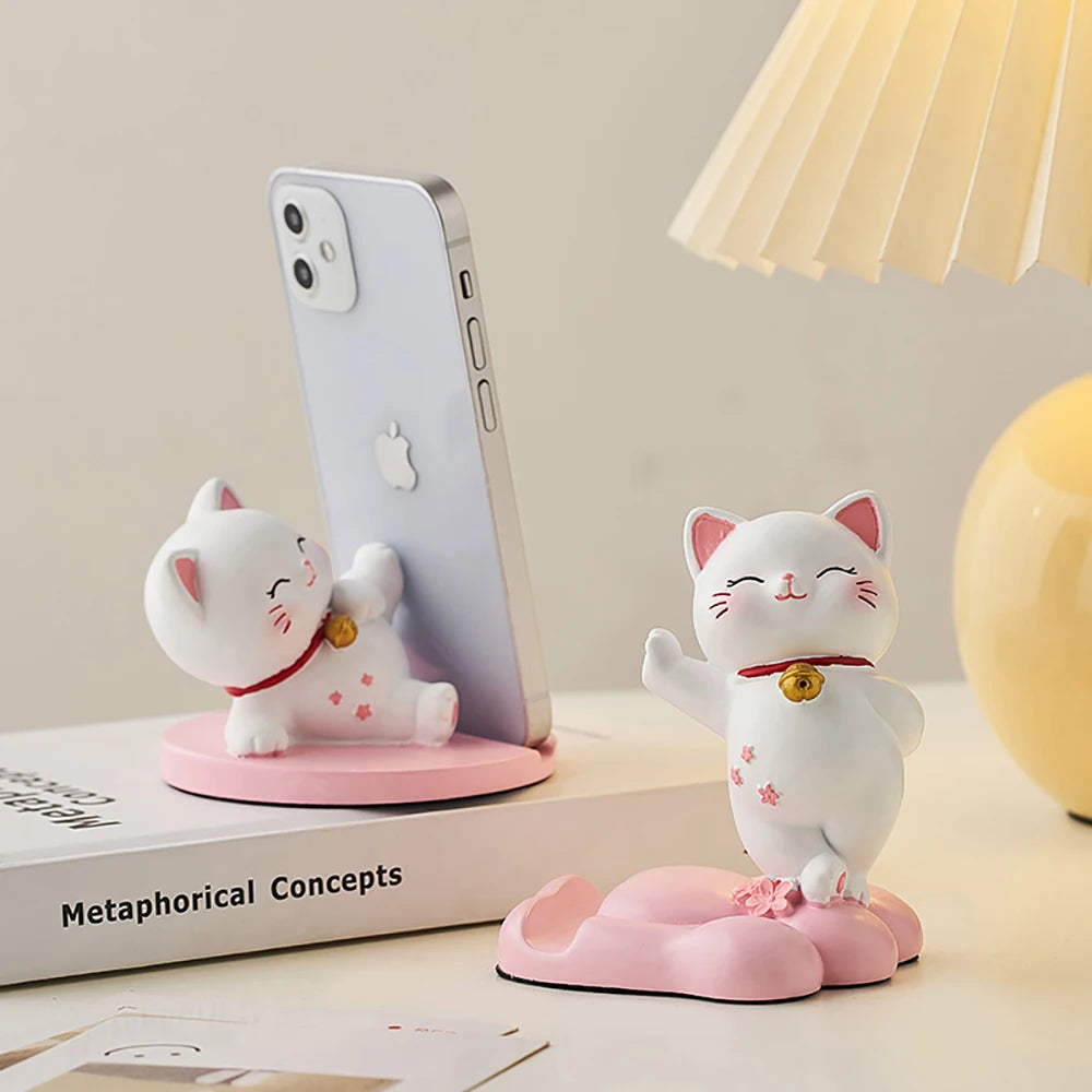 Sakura Cat Phone Stands