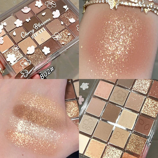 Kawaii Cherry Blossom Eye Shadow Palette
