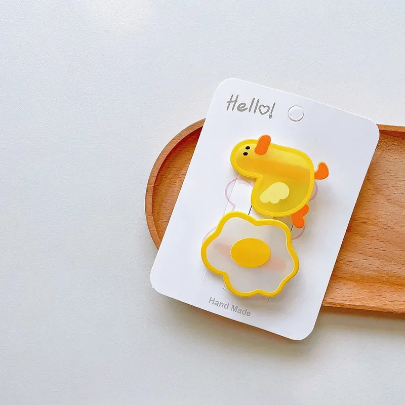 Kawaii Acrylic Hair Pin Clip