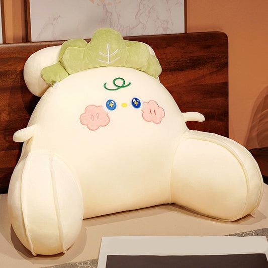 Kawaii Cabbage Reading Pillow