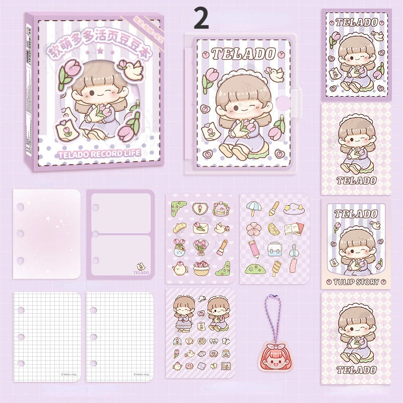 Kawaii Kawaii Girl Summer Seaside Notebooks