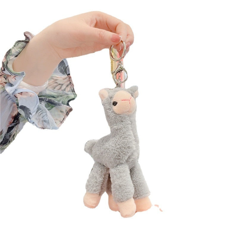 Alpaca Plushie Keychain