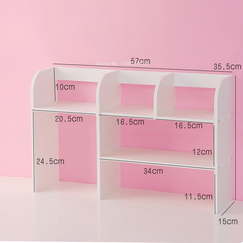 Kawaii Desktop Multilayer Shelf Organizer