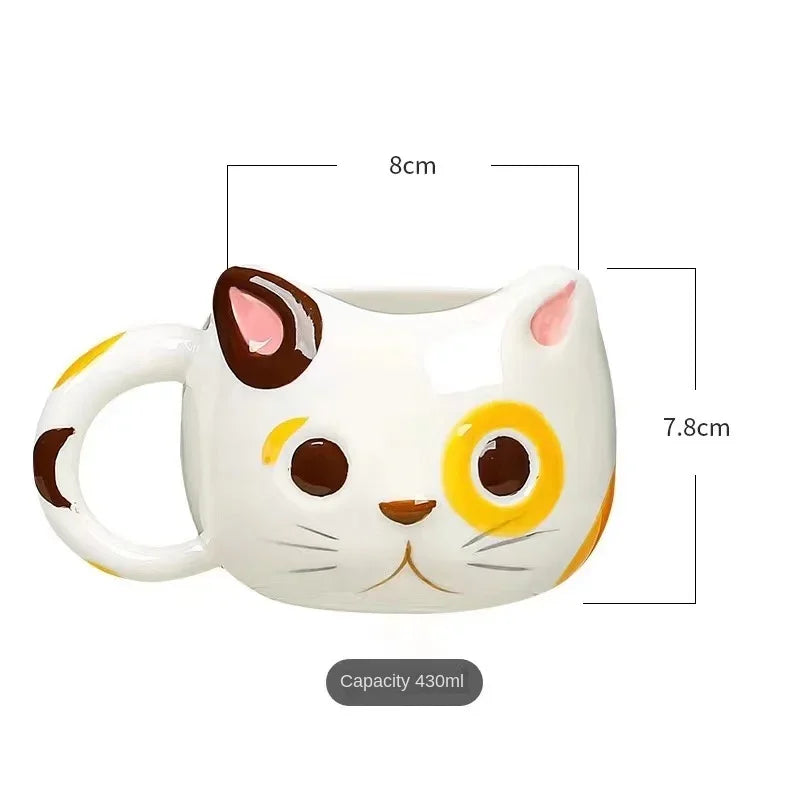 Cute Cat Ceramic Mug