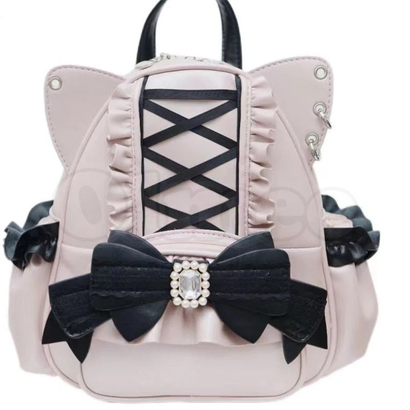 Pretty Pink Cat Backpack