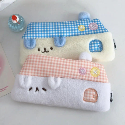 Kawaii Puppy House Pencil Bag