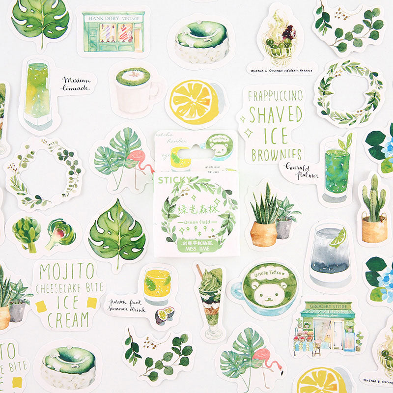Kawaii 46Pcs/box Diary Stickers